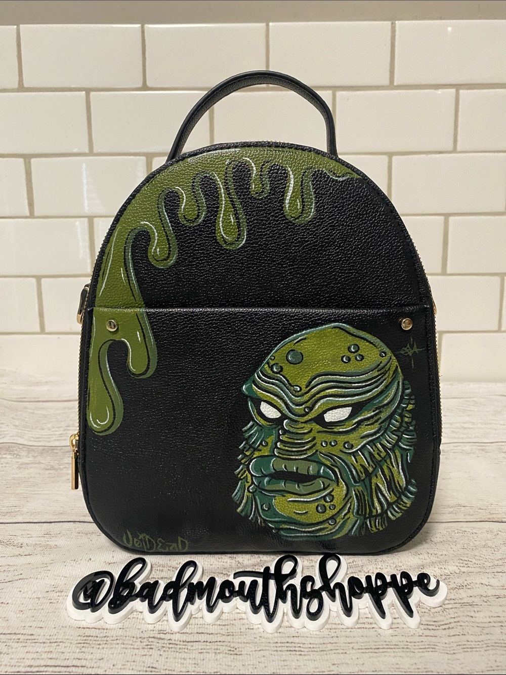 *The Voidead Creature from the Black Lagoon Small Backpack Purse